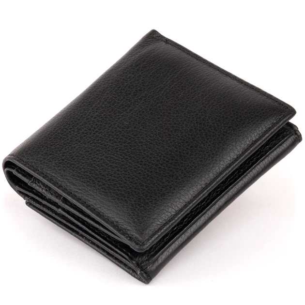 Компактный женский кошелек ST Leather 19256 черный - Фото 2 Компактный женский кошелек ST Leather 19256 черный - изображение 2