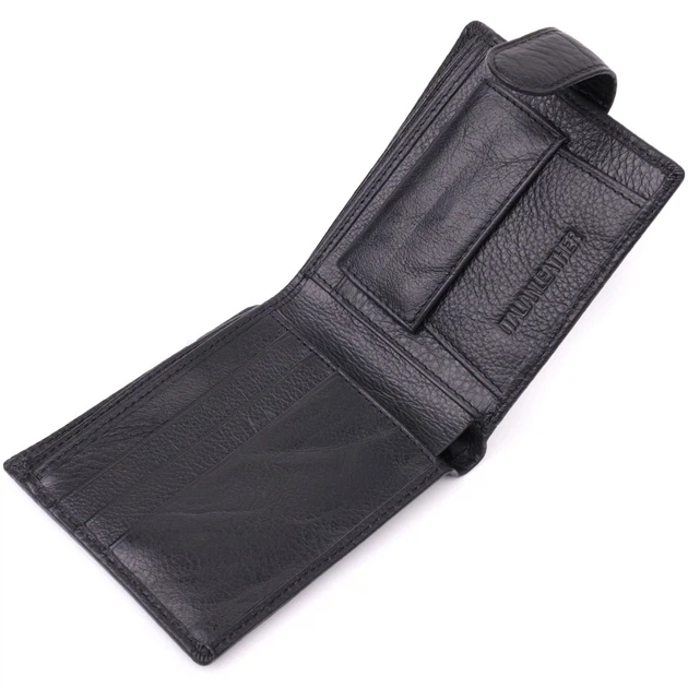 Чоловічий гаманець зручного розміру ST Leather 22471 чорний - Фото 10 Чоловічий гаманець зручного розміру ST Leather 22471 чорний - зображення 10