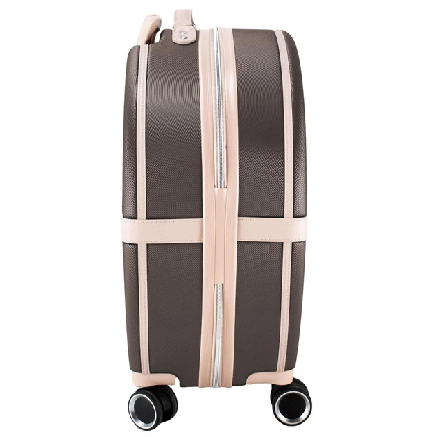 Чемодан Semi Line 24" (M) Brown/Pink Cream (T5673-3) - изображение 5