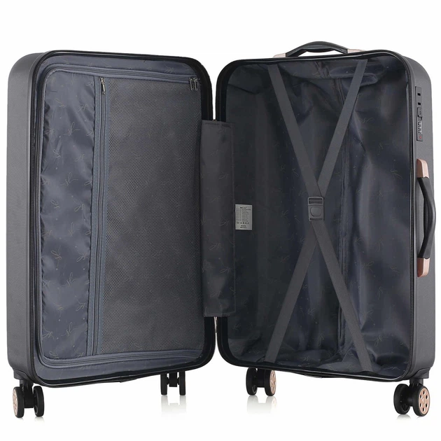 Валіза Semi Line 24" (M) Black (T5718-2) - зображення 6