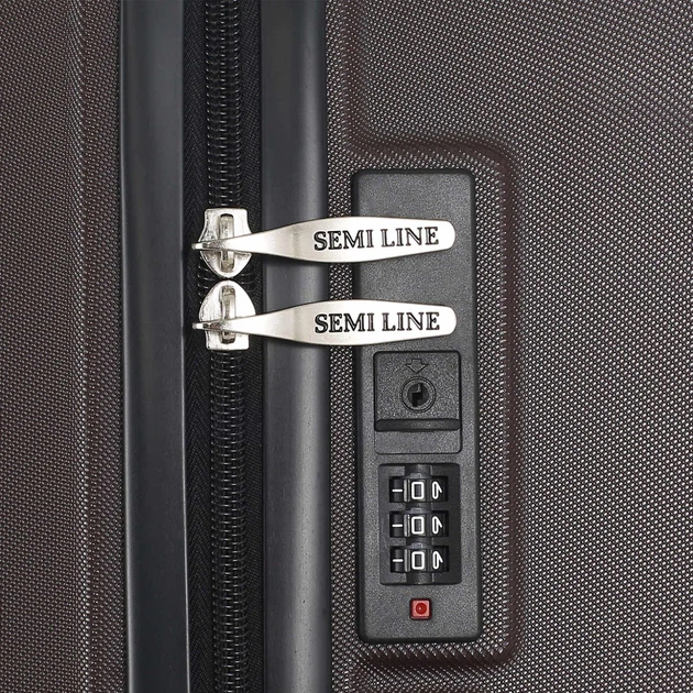 Чемодан Semi Line 24" (M) Brown (T5788-2) - изображение 7
