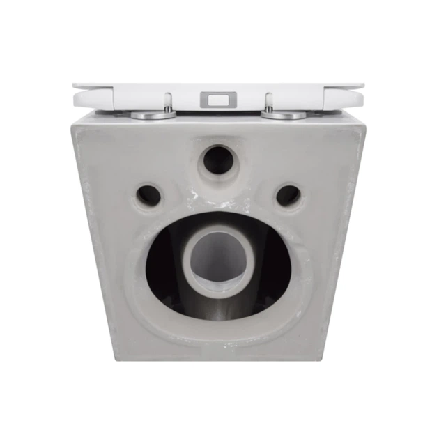 Унитаз подвесной Qtap Jay безободочный с сиденьем Soft-close QT07335176W - изображение 7