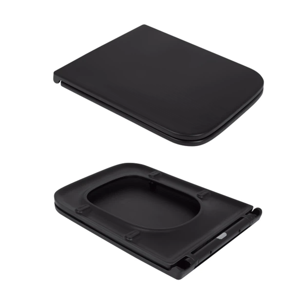 Унитаз подвесной Qtap Gemini безободочный с сиденьем Soft-close QT2533076EUQMB - изображение 8