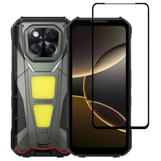 Защитное стекло LUX для Doogee V Max LR / V Max Play / V Max 2 / V Max 2 Pro полная проклейка черный - Фото 1 Защитное стекло LUX для Doogee V Max LR / V Max Play / V Max 2 / V Max 2 Pro полная проклейка черный - изображение 1
