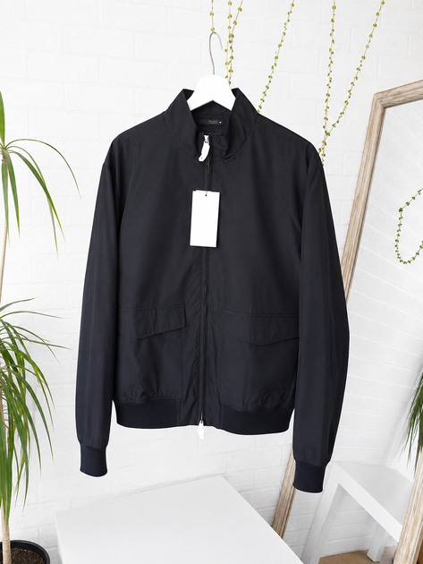 Чоловіча легка куртка-бомбер Zara navy blue M, арт.5854\049\401 - зображення 4