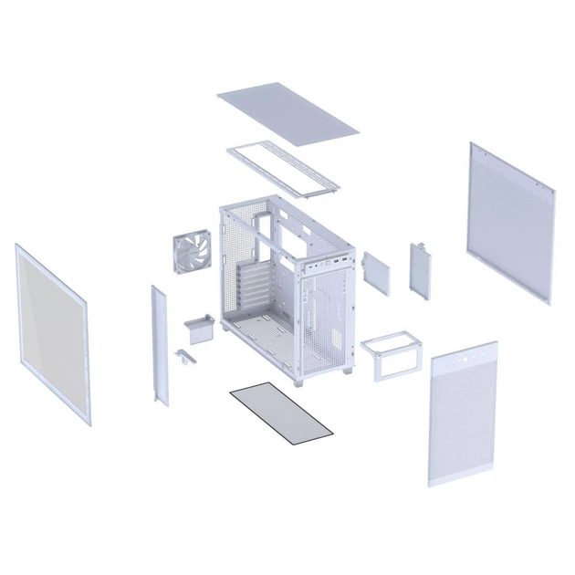 Корпус для ПК ASUS Prime AP303 TG White (90DC00V3-B39010) - Фото 9 Корпус для ПК ASUS Prime AP303 TG White (90DC00V3-B39010) - изображение 9