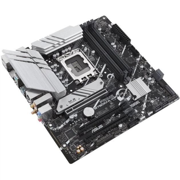 Материнська плата ASUS (PRIME B760M-A WIFI D4) - Фото 4 Материнська плата ASUS (PRIME B760M-A WIFI D4) - зображення 4