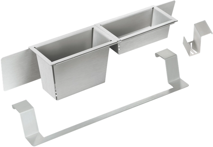 Zestaw akcesoriów do zlewozmywaka Deante Magnetic ZZMK011O Stal szczotkowana - Zdjęcie 1 Zestaw akcesoriów do zlewozmywaka Deante Magnetic ZZMK011O Stal szczotkowana - obraz 1