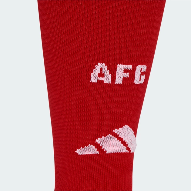 Домашние гетры Arsenal FC 26/27 Home adidas JZ4646 (37-39) красный (4069994669200) - Фото 4 Домашние гетры Arsenal FC 26/27 Home adidas JZ4646 (37-39) красный (4069994669200) - изображение 4