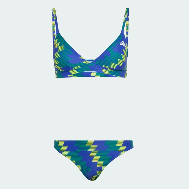 Жіночий купальник Padded Football-Inspired 2-Way Strap Triangle Bikini adidas KR4905 (38) синій (4068822058056) - Фото 7 Жіночий купальник Padded Football-Inspired 2-Way Strap Triangle Bikini adidas KR4905 (38) синій (4068822058056) - зображення 7