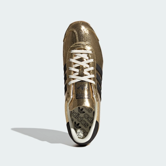 Женские кроссовки Country OG adidas JQ5110 36 (3.5 UK) золотой (4067903107959) - Фото 3 Женские кроссовки Country OG adidas JQ5110 36 (3.5 UK) золотой (4067903107959) - изображение 3