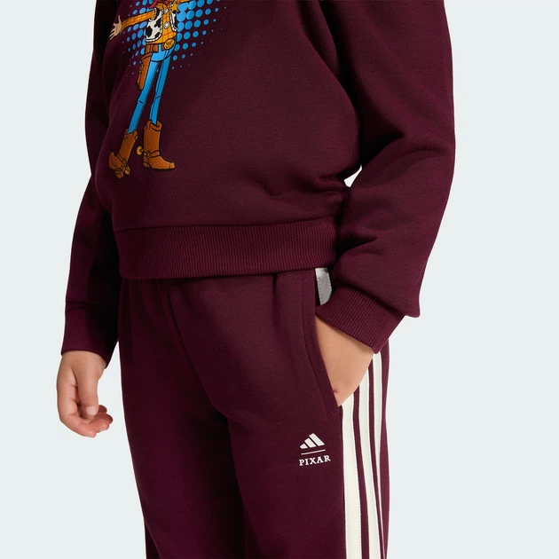Дитячі джоггери ADIDAS PIXAR TOY STORY adidas KG6131 (122) бордовий (4069996586819) - зображення 7
