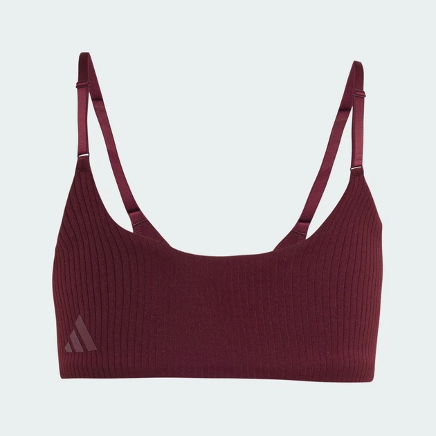 Женское бра All Me Light Support Rib adidas KG0404 (S) Бордовый (4069993494995) - Фото 8 Женское бра All Me Light Support Rib adidas KG0404 (S) Бордовый (4069993494995) - изображение 8