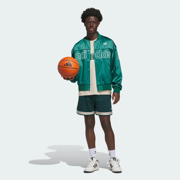 Куртка ORIGINALS VARSITY adidas IA2398 (L) зеленый (4069993972066) - Фото 3 Куртка ORIGINALS VARSITY adidas IA2398 (L) зеленый (4069993972066) - изображение 3