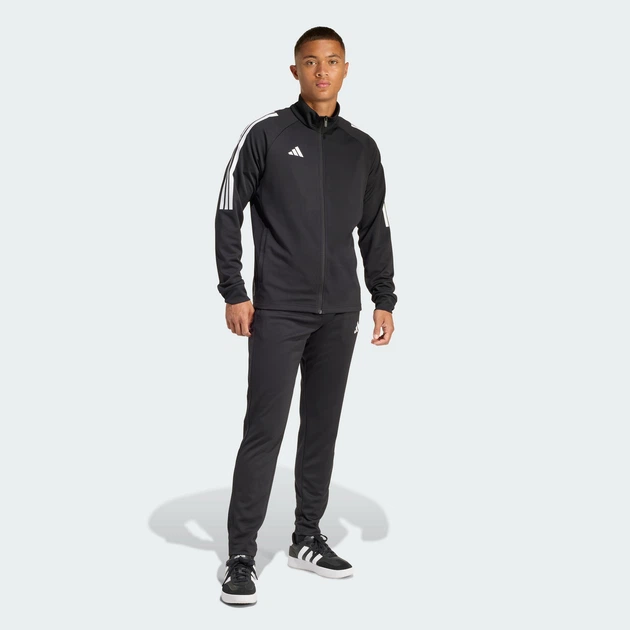 Мужской спортивный костюм CLIMACOOL SERENO CUT 3-STRIPES adidas JZ0300 (XL) черный (4068822724487) - изображение 3