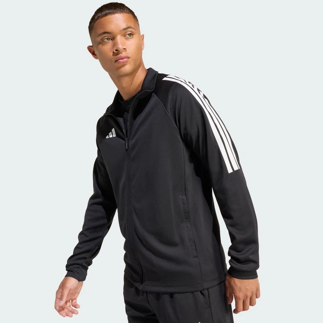 Мужской спортивный костюм CLIMACOOL SERENO CUT 3-STRIPES adidas JZ0300 (XL) черный (4068822724487) - изображение 4