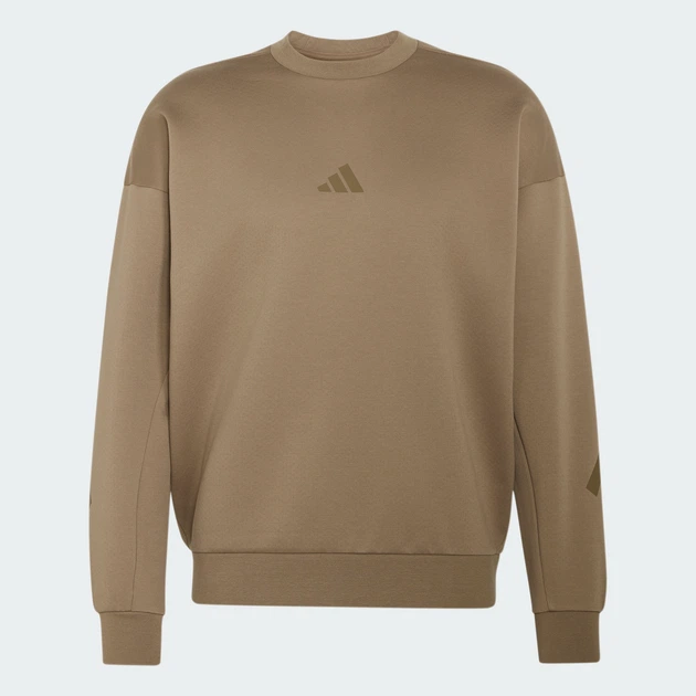 Мужской свитшот ADIDAS Z.N.E. adidas KF3772 (XL) бежевый (4068804286491) - изображение 6