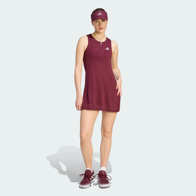Женская платье TENNIS CLIMACOOL LACE PRO adidas KH1129 (S) Бордовый (4069995386984) - изображение 3