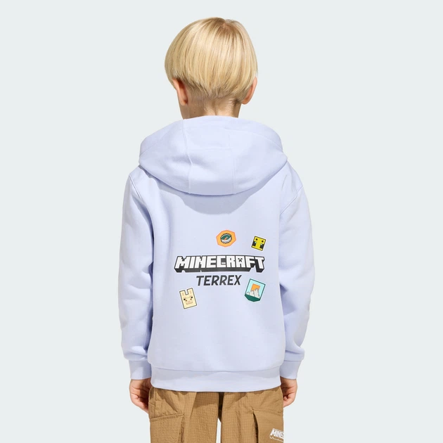 Детское худи Adidas Minecraft Terrex adidas KB4971 (152) фиолетовый (4068822889025) - Фото 6 Детское худи Adidas Minecraft Terrex adidas KB4971 (152) фиолетовый (4068822889025) - изображение 6
