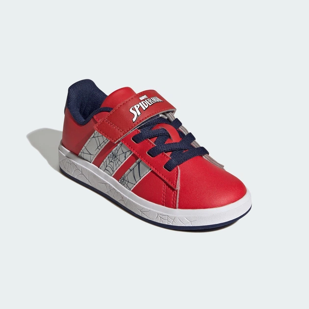 Детские кроссовки ADIDAS MARVEL SPIDER-MAN GRAND COURT KIDS adidas KI9123 (36 EUR) красный (4069987737404) - изображение 4