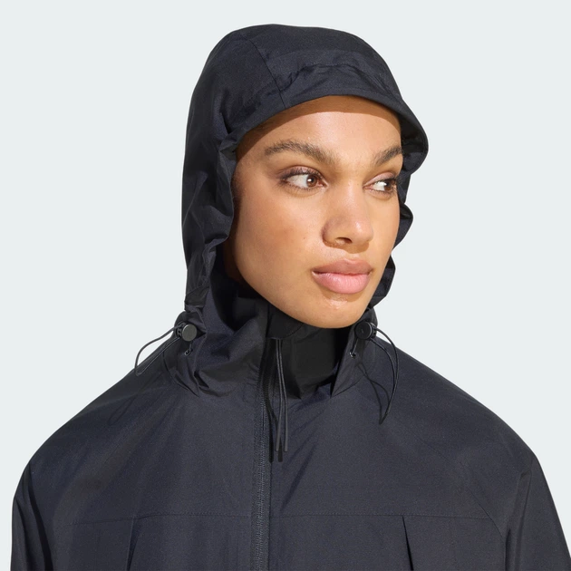 Женская парка CITY RAIN adidas KG1531 (M) черный (4068805128097) - Фото 4 Женская парка CITY RAIN adidas KG1531 (M) черный (4068805128097) - изображение 4