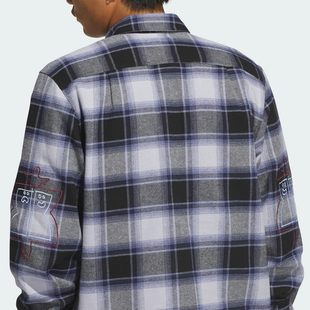 Сорочка SKATEBOARDING x MARK GONZALES FLANNEL adidas KT4341 (XS) Різнокольоровий (4069993956134) - зображення 8