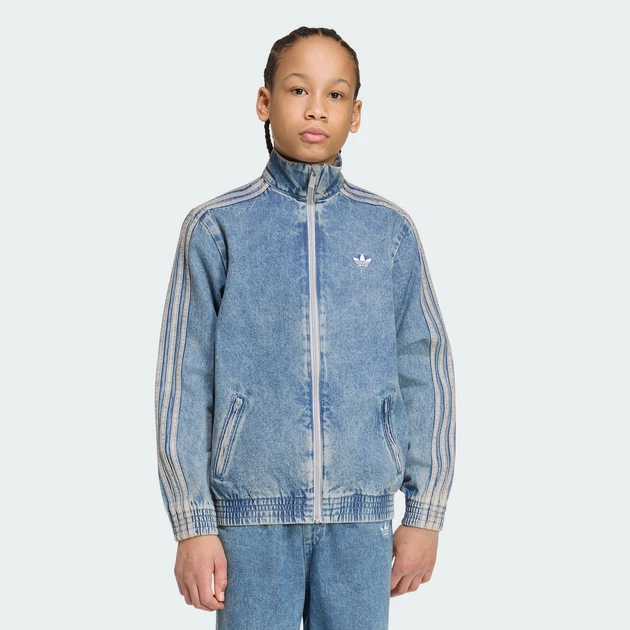 Дитяча джинсова куртка adidas KR6530 (140) синій (4069996673977) - Фото 3 Дитяча джинсова куртка adidas KR6530 (140) синій (4069996673977) - зображення 3