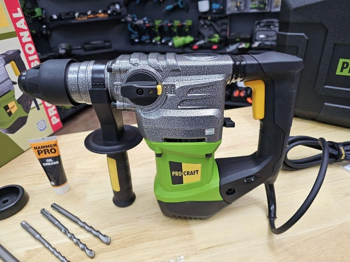 Перфоратор бочковой Procraft BH2200 - Фото 6 Перфоратор бочковой Procraft BH2200 - изображение 6