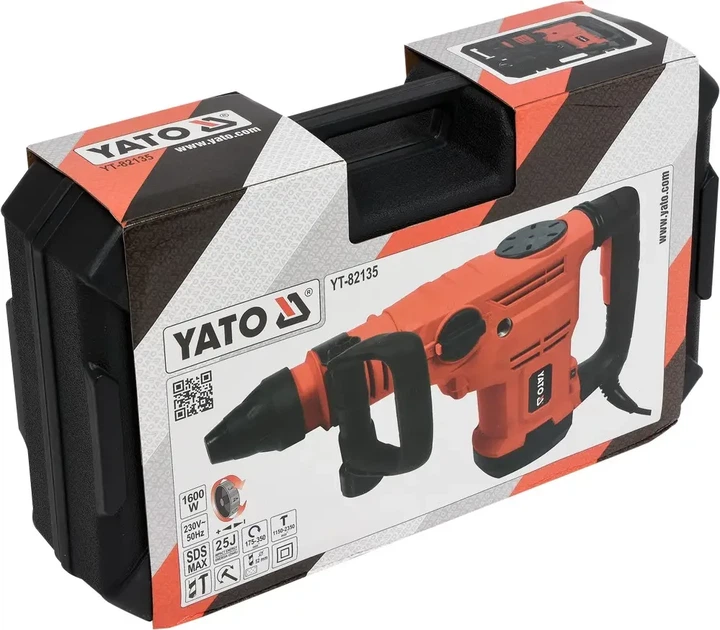 Перфоратор бочковий SDS-Max YATO (YT-82135) - зображення 5
