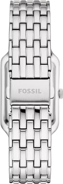 Женские часы Fossil Raquel ES5306 с кристаллами (Серебристый / Перламутровый циферблат) - изображение 3