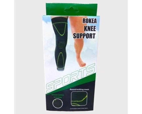 Наколенник Эластичный Бандаж, Компрессионные гетры, Длинный, Knee Pad, XL - Фото 3 Наколенник Эластичный Бандаж, Компрессионные гетры, Длинный, Knee Pad, XL - изображение 3