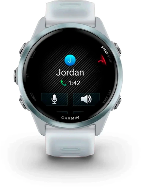 Смарт-часы Garmin Forerunner 570 42mm Cloud Blue Aluminum w. Translucent Whitestone/Cloud Blue Band (010-02970-01/41) - изображение 4