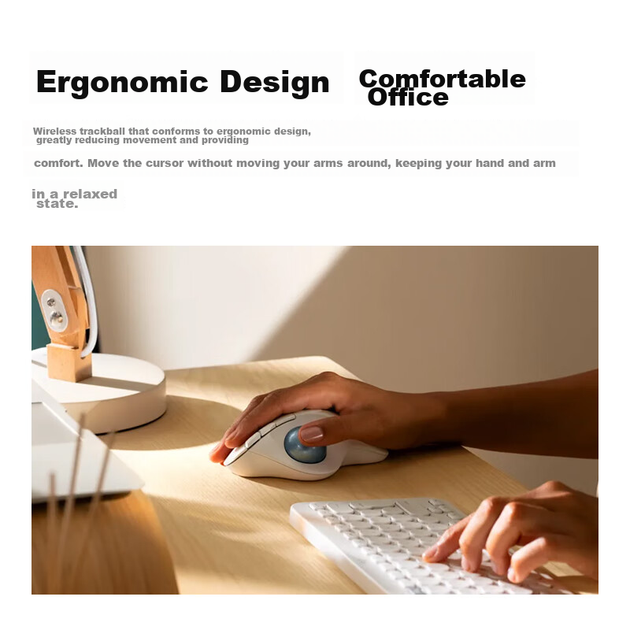 Трекбол Logitech Ergo M575 Enterprise Wireless Graphite - изображение 3