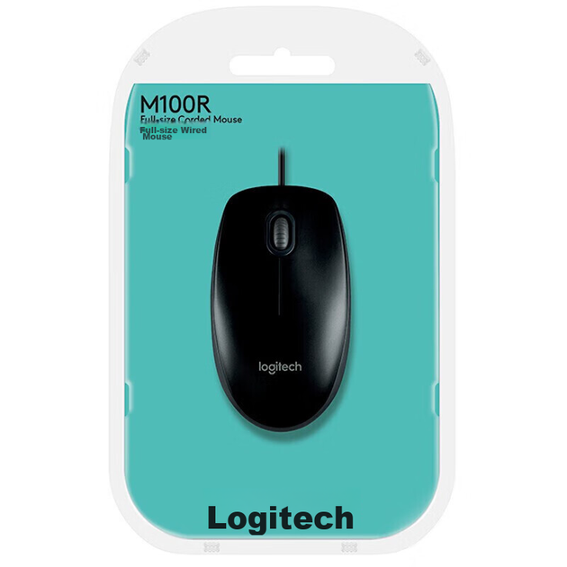 Мышь Logitech M100r USB Black - изображение 4