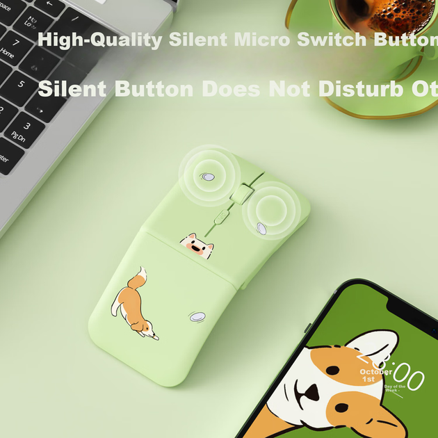 Мышь BOW Hangshi MB066L Bluetooth - изображение 5