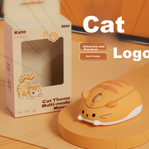 Мышь Akko Cat Carter Wireless/Bluetooth - изображение 6