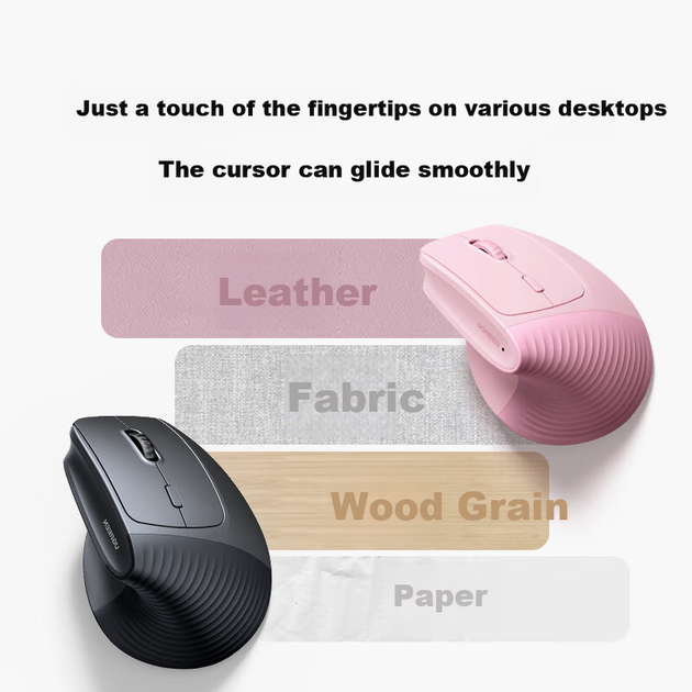 Мышь Ugreen M571P Wireless/Bluetooth Rose - изображение 4