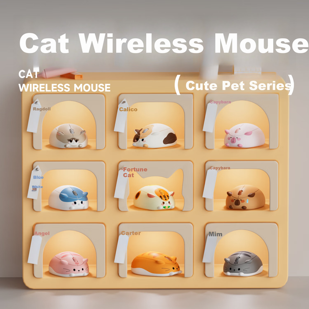 Мышь Akko Cat Carter Wireless/Bluetooth - изображение 5