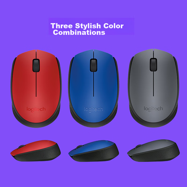 Мышь Logitech M170 Wireless Grey (2177610) - изображение 2
