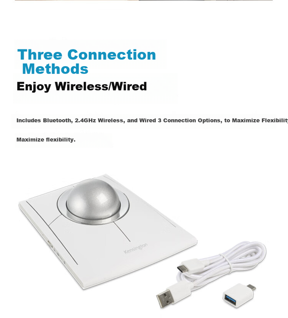 Трекбол Kensington SlimBlade Pro Wireless (K72084) - изображение 4