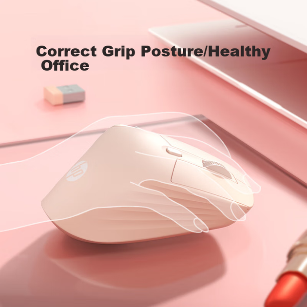 Мышь HP Professor 1 Wireless/Bluetooth Beige - изображение 6