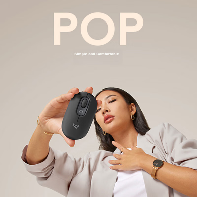 Миша Logitech POP Bluetooth Black - зображення 4