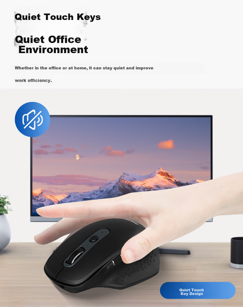 Мышь PHILIPS SPK7818B Wireless Black - изображение 5