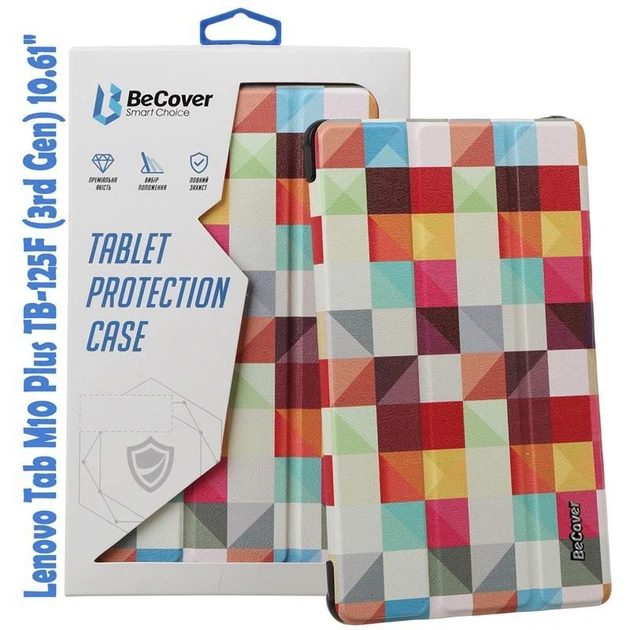 Чохол до планшета BeCover Smart Case Lenovo Tab M10 Plus TB-125F (3rd Gen)/K10 Pro TB-226 10.61" Square (708319) - Фото 4 Чохол до планшета BeCover Smart Case Lenovo Tab M10 Plus TB-125F (3rd Gen)/K10 Pro TB-226 10.61" Square (708319) - зображення 4