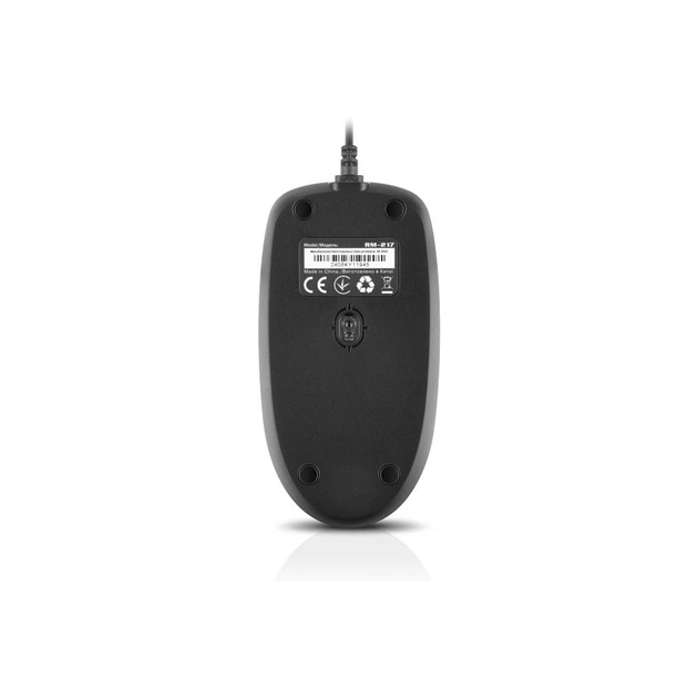 Мышка REAL-EL RM-217 USB Black/Gray (EL123200038) - Фото 10 Мышка REAL-EL RM-217 USB Black/Gray (EL123200038) - изображение 10