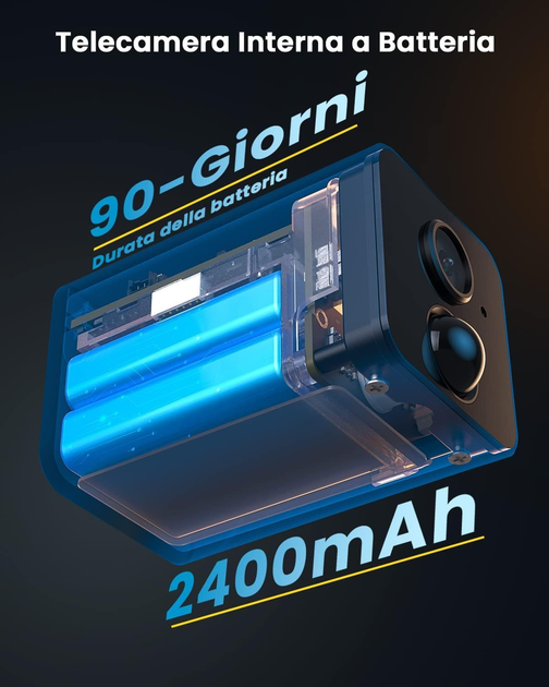 Беспроводная камера видеонаблюдения ieGeek 1080P, Wi-Fi, AI/PIR, ночное видение, 2-Way Audio, Alexa, IP65, White - изображение 8