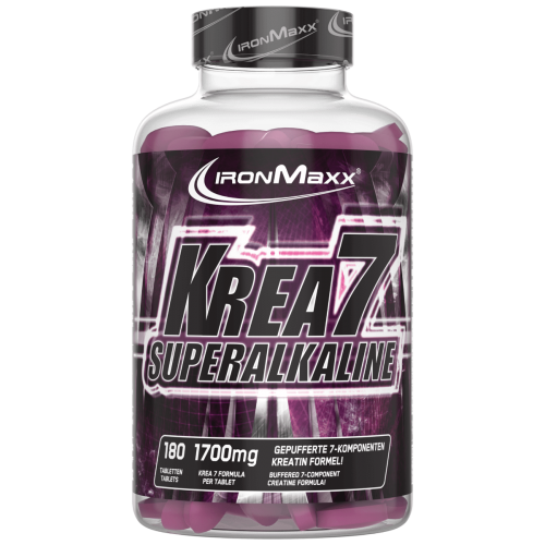 Креатин IronMaxx Krea7 Superalkaline, 180 таблеток - изображение 2