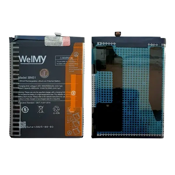 Акумулятор телефона Redmi 8, Redmi 8a (BN51) Welmy - Фото 1 Акумулятор телефона Redmi 8, Redmi 8a (BN51) Welmy - зображення 1