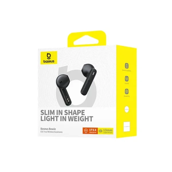 Навушники Baseus Bowie E16 True Wireless Earphones, Чорний A00061900113-01 - изображение 2