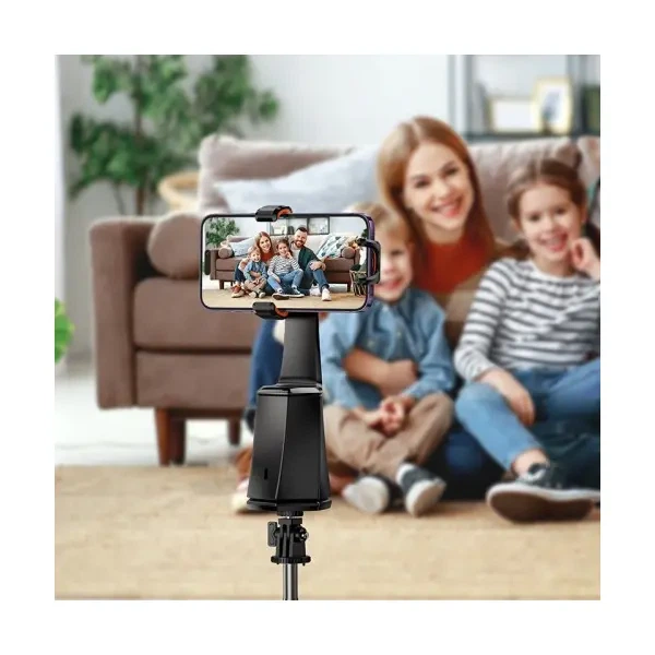 Смарт-штатив із трекером руху Hoco K26 Smart camera gimbal, Чорний - Фото 3 Смарт-штатив із трекером руху Hoco K26 Smart camera gimbal, Чорний - изображение 3